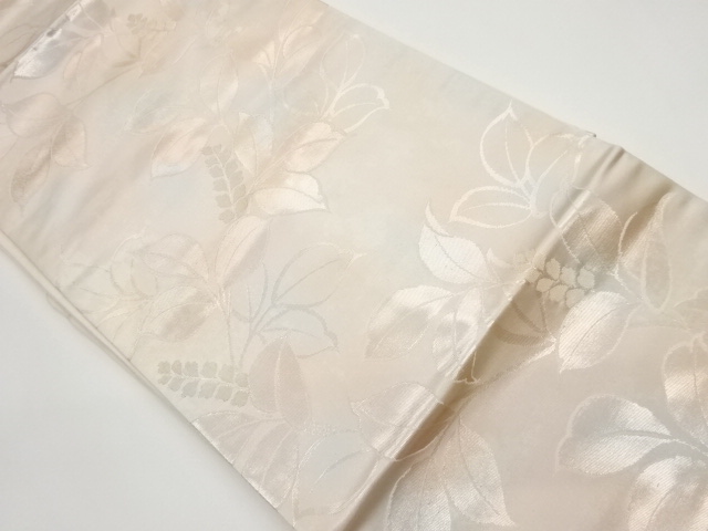 桐模様織出し名古屋帯